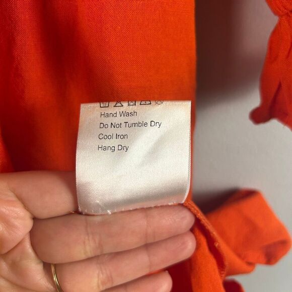 O.P.T Athena Smocked Midi-Dress - Picture 6 of 7